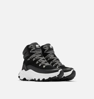SOREL Kinetic Breakthru Conquest Waterproof Bootie - 7b Black Sea Salt